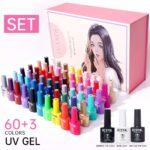 Gel Nail Polish Gel Nail Polish Set of 60 Colors, 7.3ML