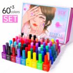 Gel Nail Polish Gel Nail Polish Set of 60 Colors, 15ML