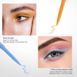 Gel Eyeliner Pencil Eyeliner Gel Pen - 12 Color Eyeliner Gel Pen