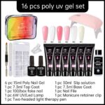 Gel Nail Polish Urethane Glue Extension Kit
